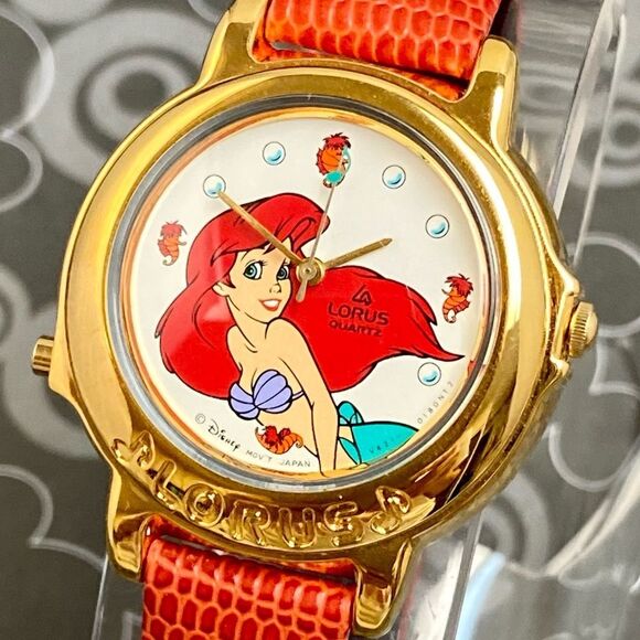Vintage Disney x Lorus by Seiko Ariel The Little Mermaid Animated Musical Watch - Picture 6 of 17